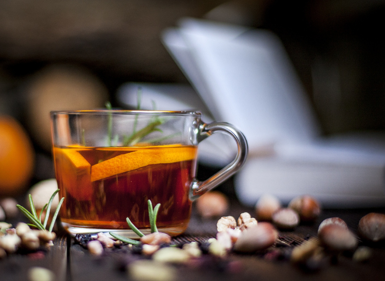 herbata z pomarańczą